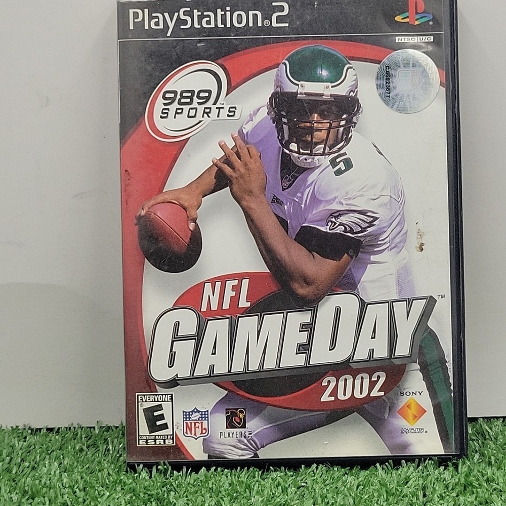 NFL Gameday 2002‎ Video Game for PS2 Sony Playstation 2 with Manual